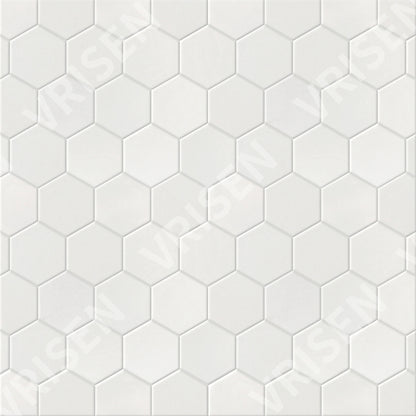 Thassos White 3'' Hexagon  Polished Mosaic