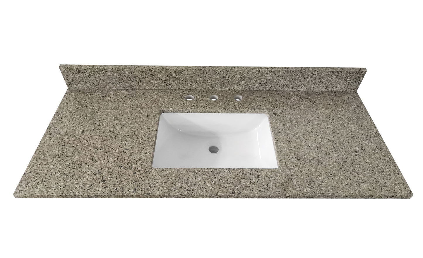 Siena Quartz Single Sink Bathroom Vanity Top (Castle Rock)